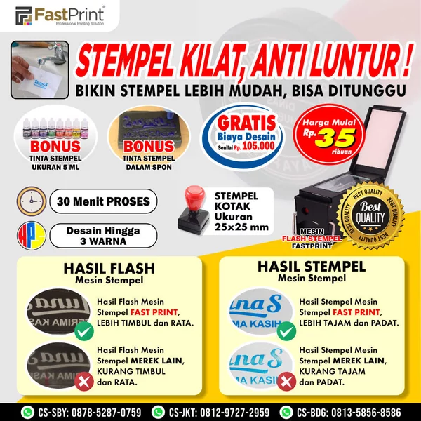 Detail Desain Stempel Flash Nomer 20