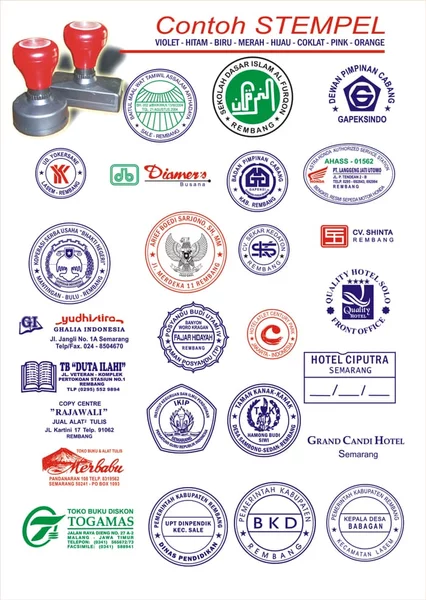 Detail Desain Stempel Flash Nomer 25