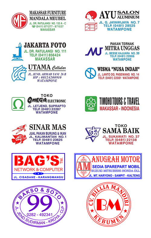 Detail Desain Stempel Toko Bangunan Nomer 2