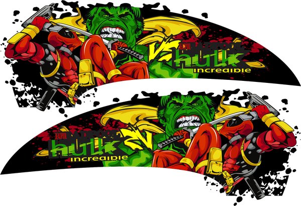 Detail Desain Stiker 3d Nomer 29
