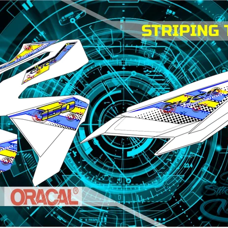 Detail Desain Stiker 3d Nomer 30