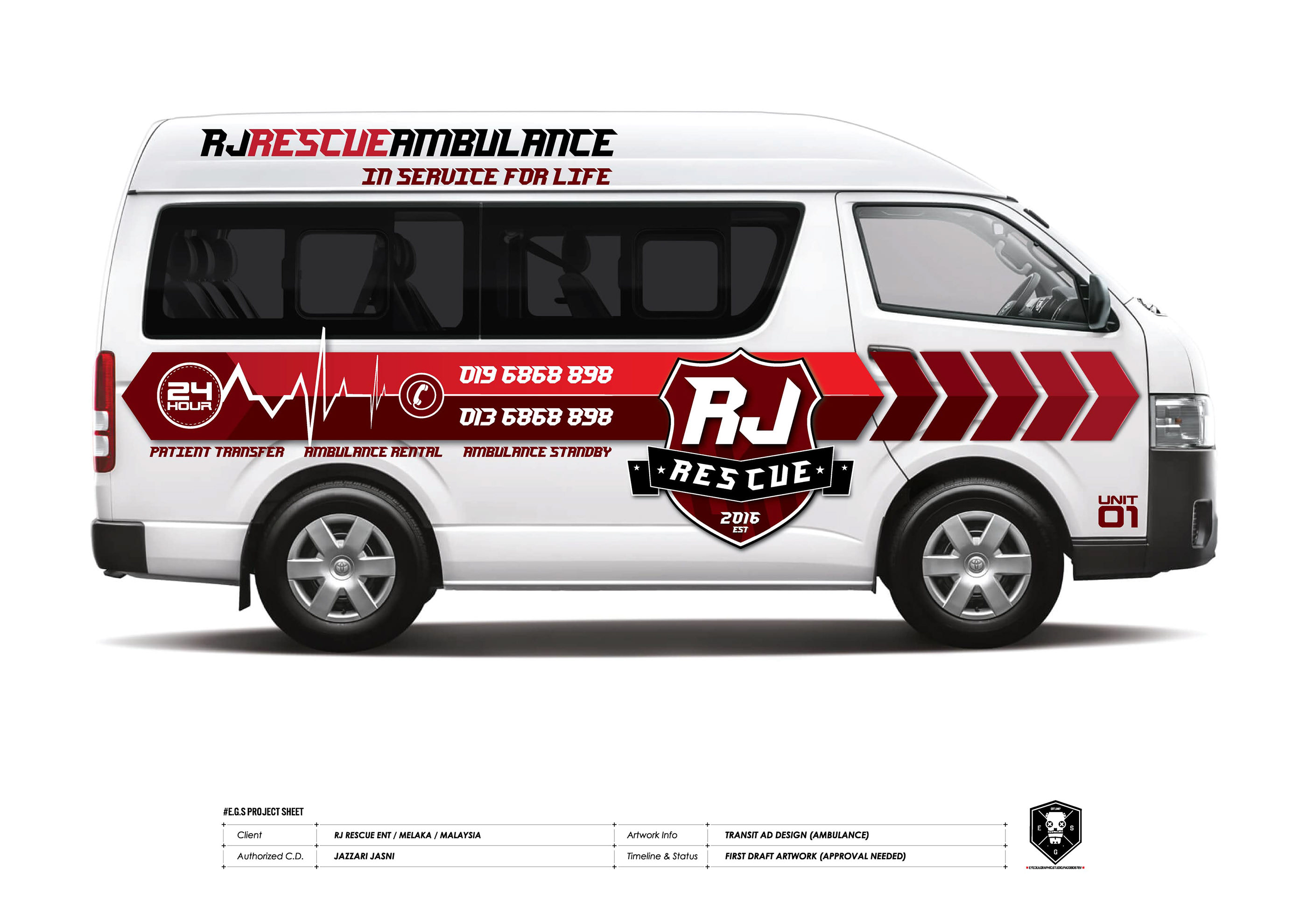 Detail Desain Stiker Ambulance Nomer 5