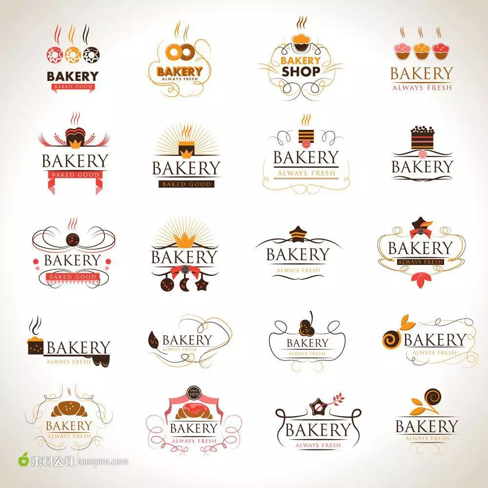 Detail Desain Stiker Bakery Nomer 12