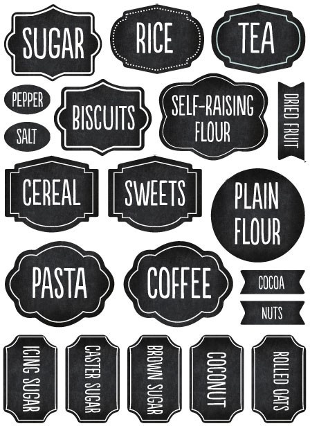 Detail Desain Stiker Bumbu Dapur Nomer 32