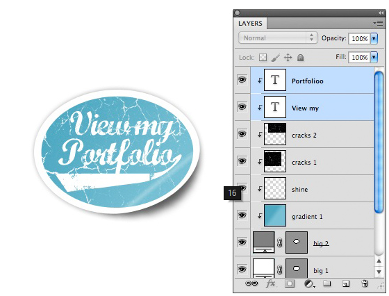 Detail Desain Stiker Dengan Photoshop Nomer 4