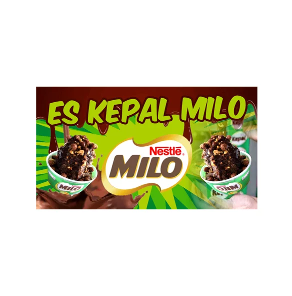 Detail Desain Stiker Es Kepal Milo Nomer 31