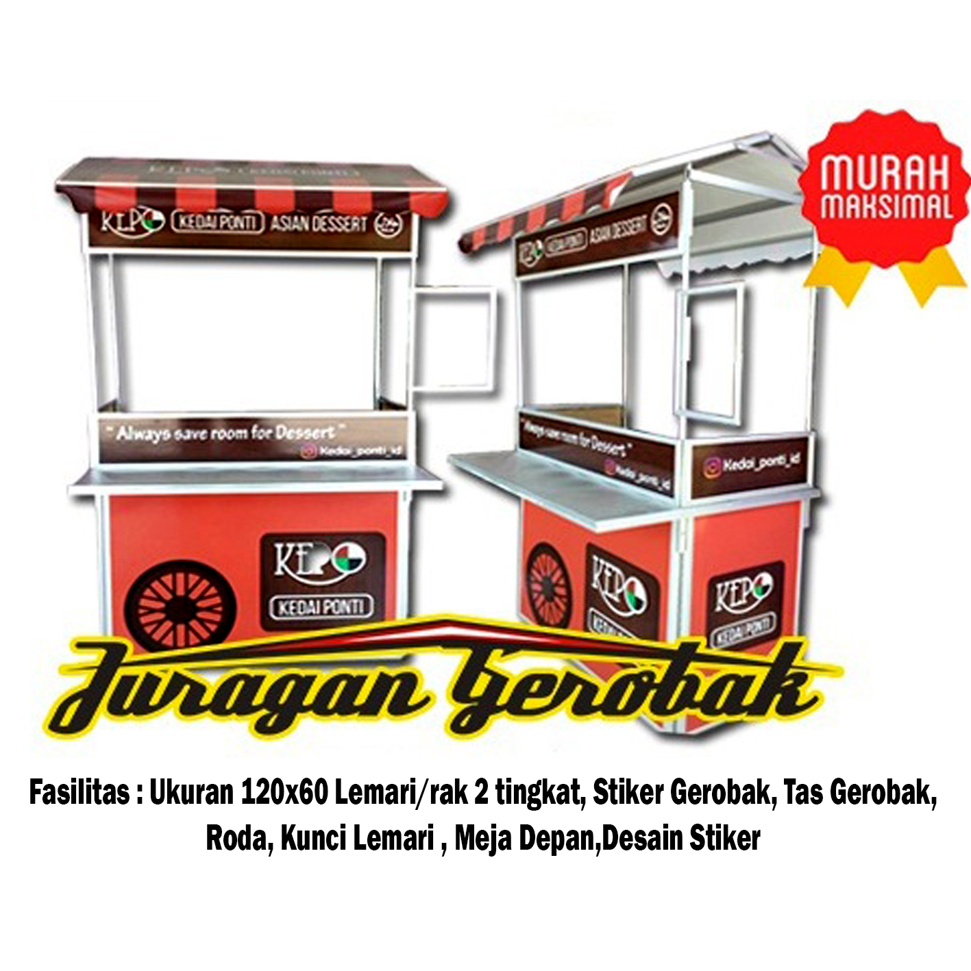 Detail Desain Stiker Gerobak Nomer 21