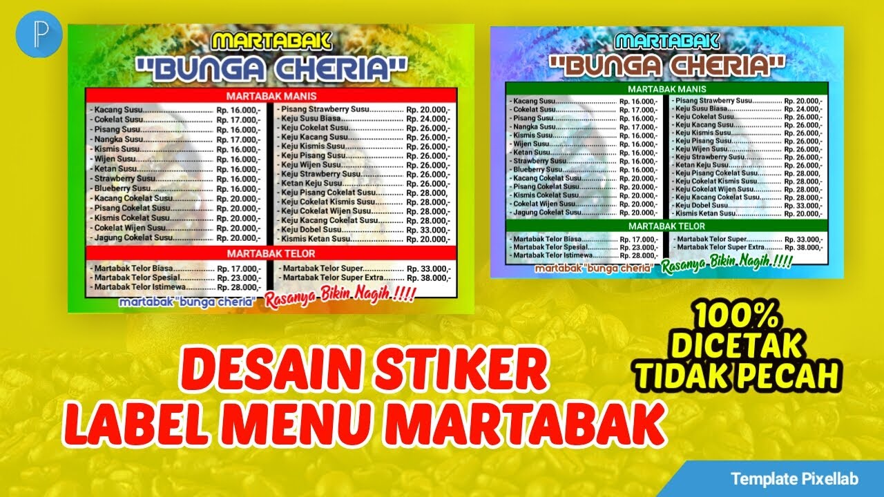 Detail Desain Stiker Gerobak Nomer 52