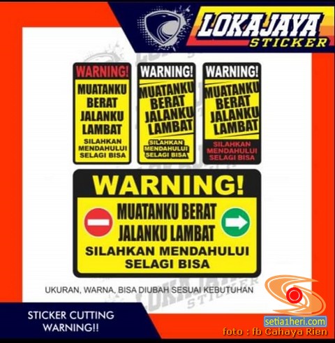 Detail Desain Stiker Kata Kata Keren Nomer 36