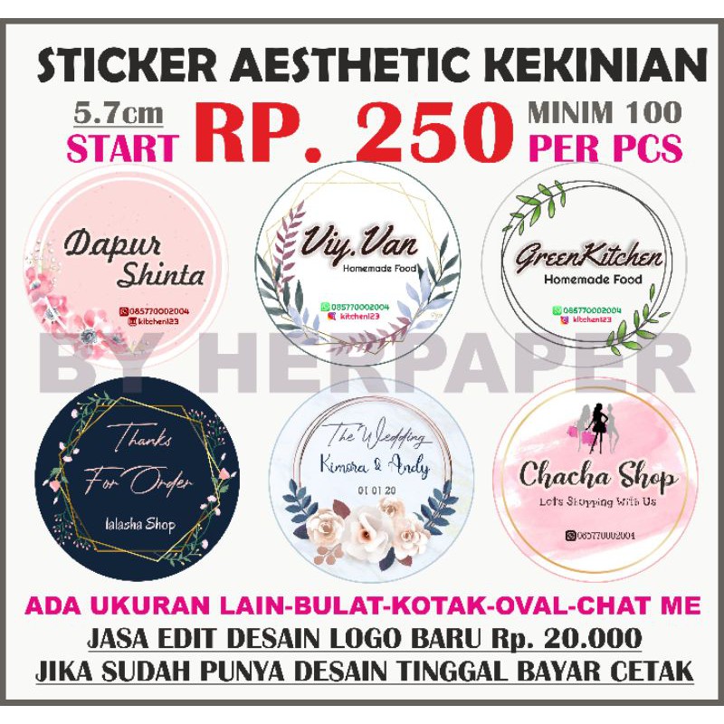 Detail Desain Stiker Kekinian Nomer 56