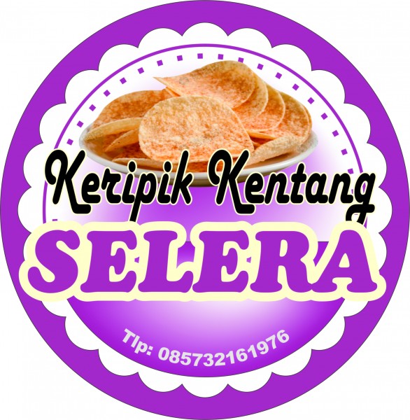 Detail Desain Stiker Keripik Nomer 58