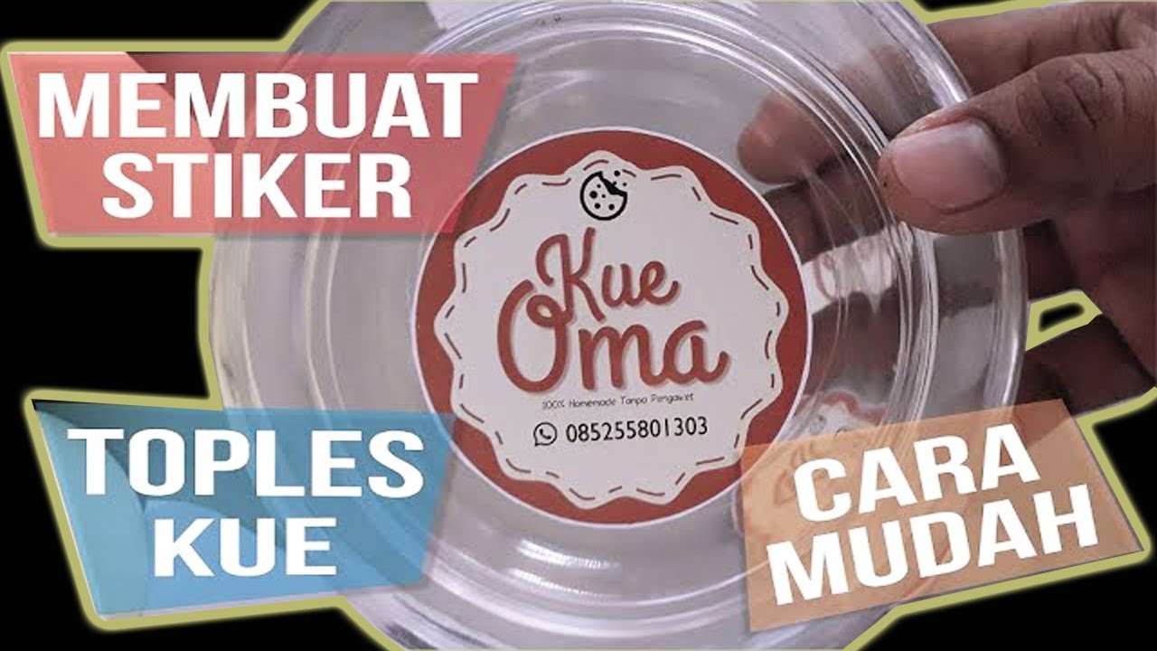 Detail Desain Stiker Kue Nastar Nomer 35