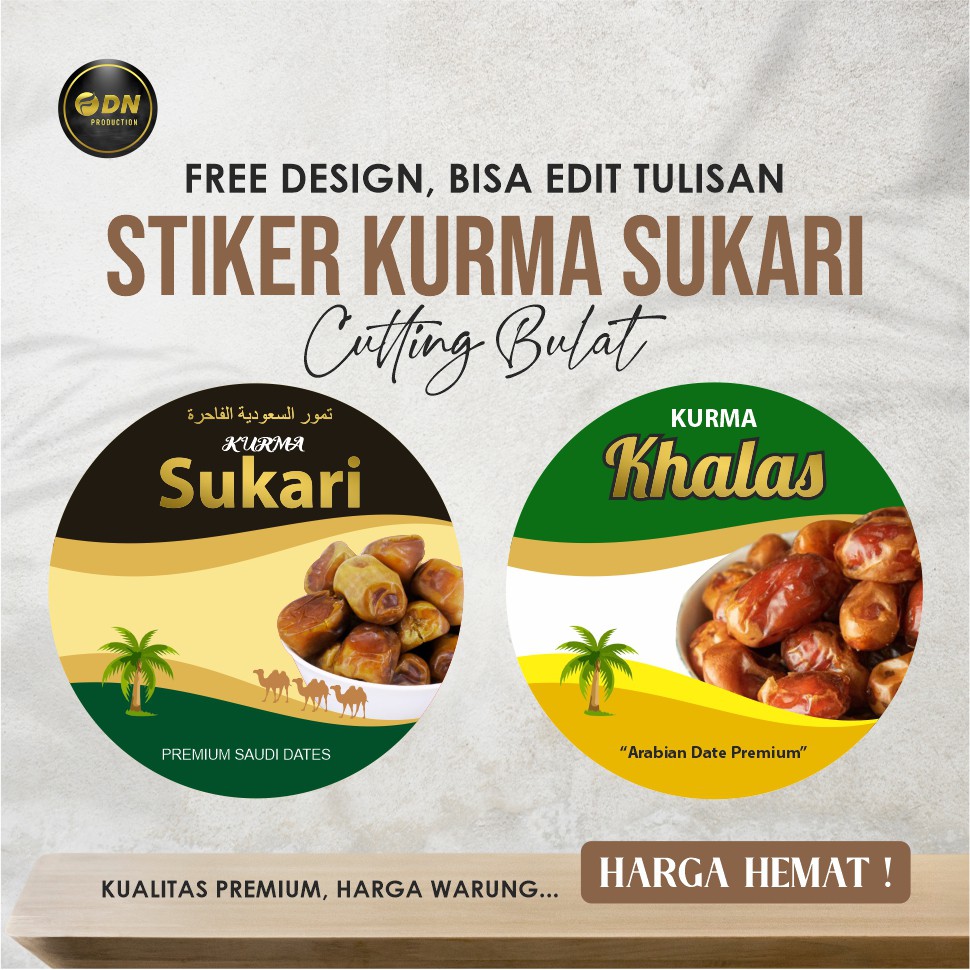 Detail Desain Stiker Kurma Nomer 19