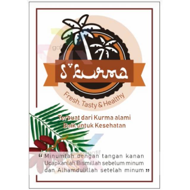 Detail Desain Stiker Kurma Nomer 36