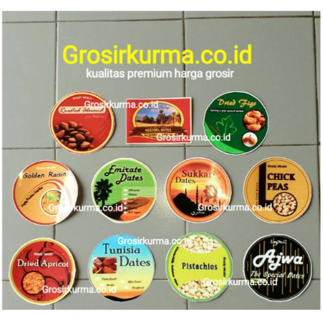 Detail Desain Stiker Kurma Nomer 5
