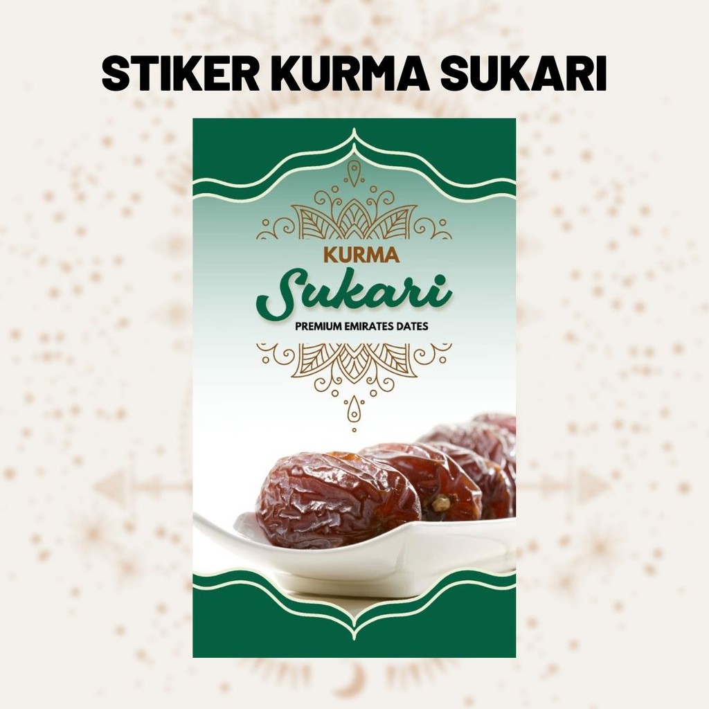 Detail Desain Stiker Kurma Nomer 53
