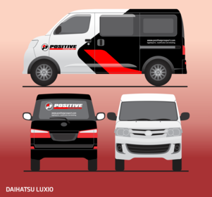 Detail Desain Stiker Mobil Luxio Nomer 12