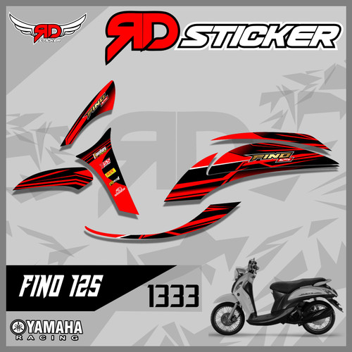 Detail Desain Stiker Motor Fino 125 Nomer 20