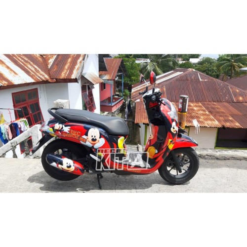 Detail Desain Stiker Motor Scoopy 2018 Nomer 33