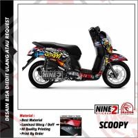 Detail Desain Stiker Motor Scoopy 2018 Nomer 44