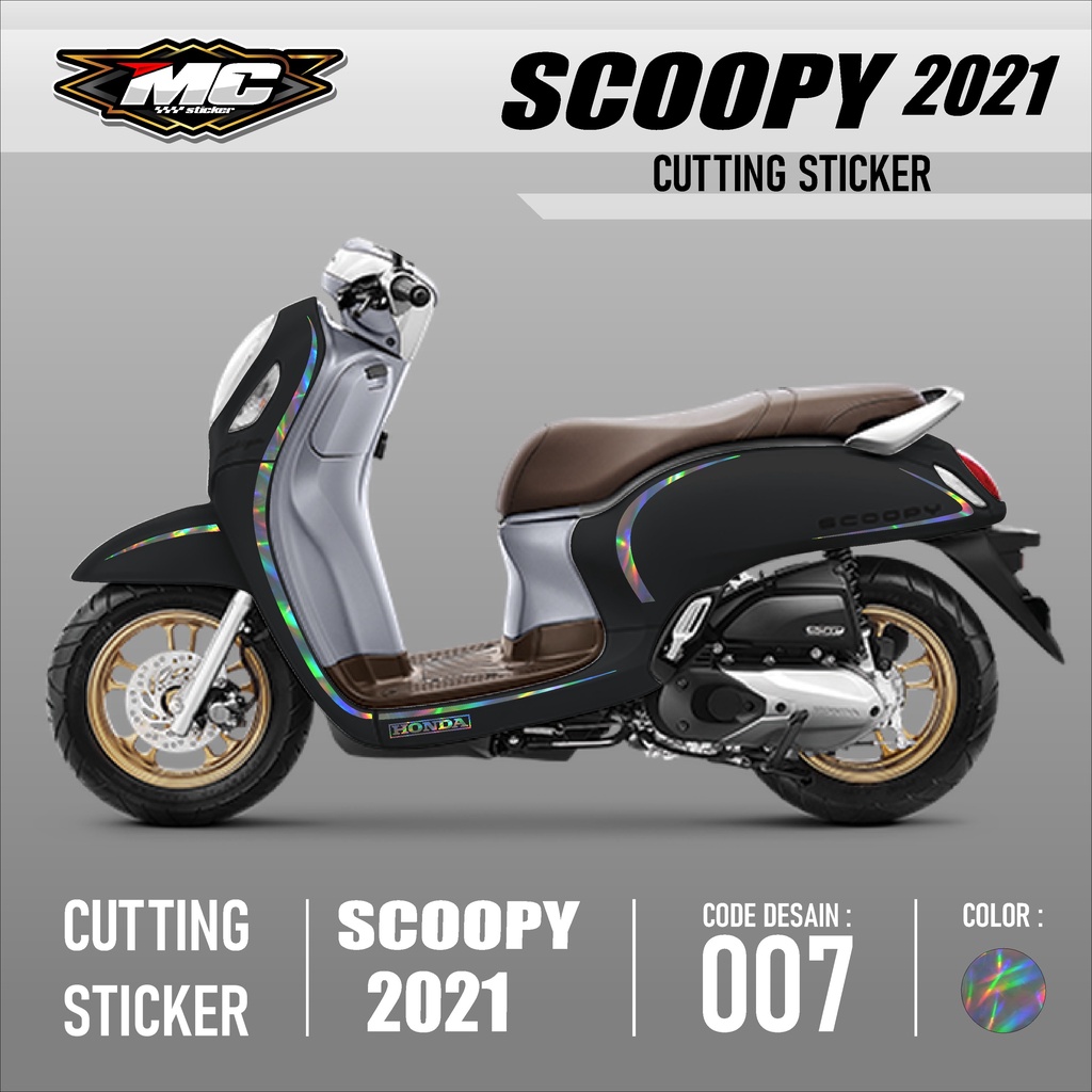 Detail Desain Stiker Motor Scoopy 2018 Nomer 46