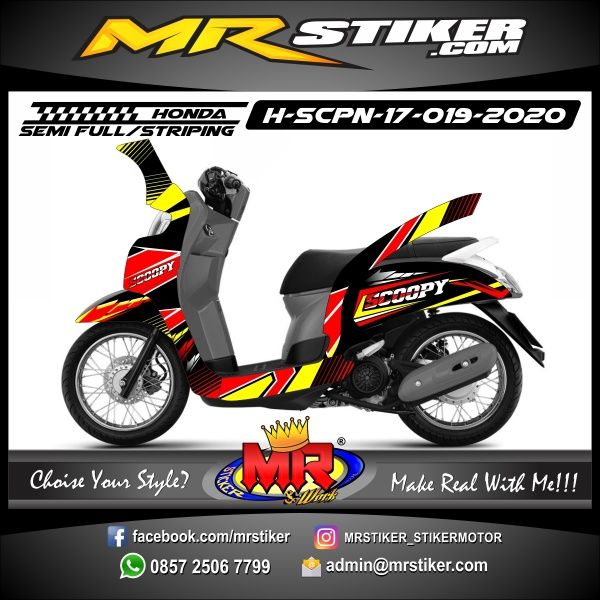 Detail Desain Stiker Motor Scoopy Nomer 33