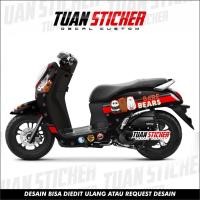 Detail Desain Stiker Motor Scoopy Nomer 55