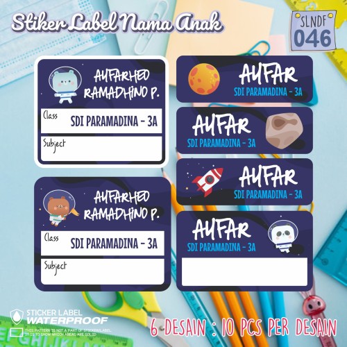 Detail Desain Stiker Nama Sekolah Nomer 21