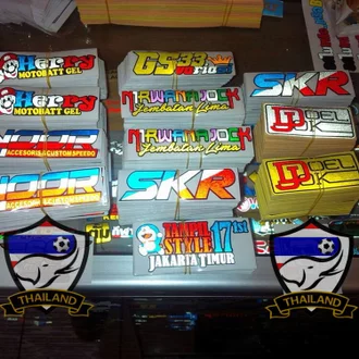 Detail Desain Stiker Nama Sendiri Nomer 30