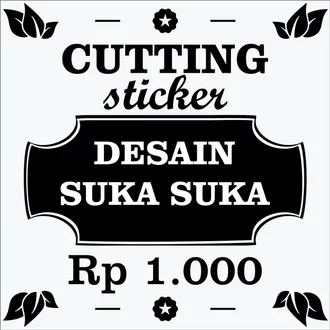 Detail Desain Stiker Nama Sendiri Nomer 33