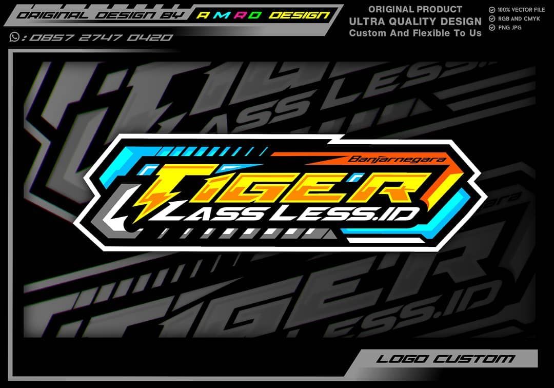 Detail Desain Stiker Racing Nama Nomer 42