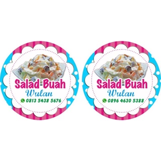 Detail Desain Stiker Salad Buah Nomer 31