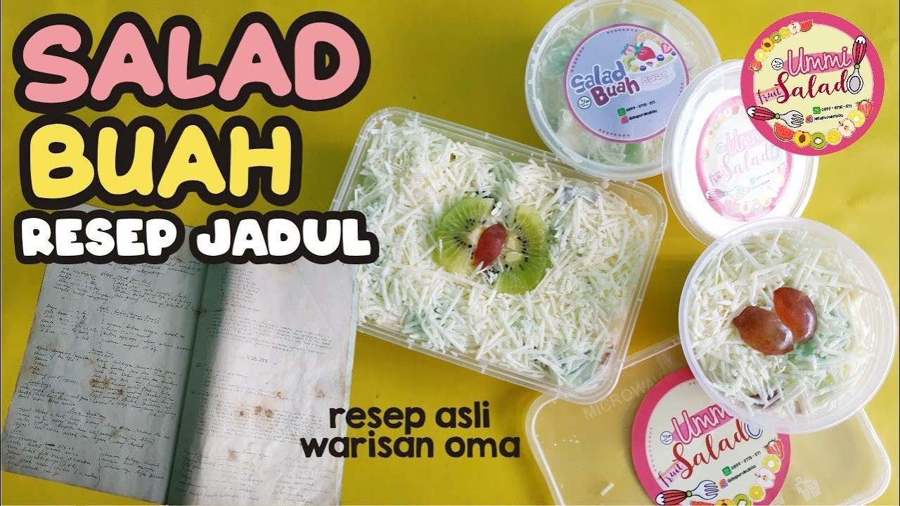 Detail Desain Stiker Salad Buah Nomer 53