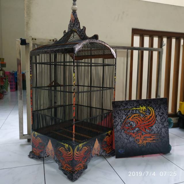 Detail Desain Stiker Sangkar Burung Nomer 52