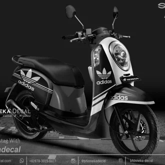Detail Desain Stiker Scoopy Nomer 35