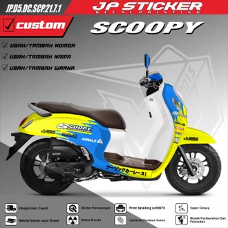 Detail Desain Stiker Scoopy Nomer 49