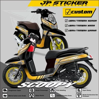 Detail Desain Stiker Scoopy Nomer 57