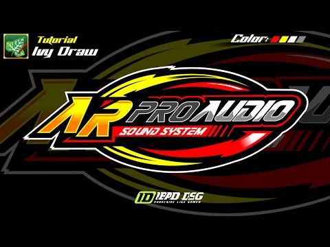 Detail Desain Stiker Sound System Nomer 28