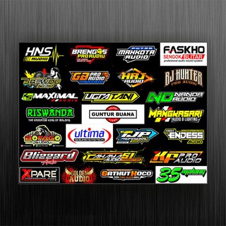 Download Desain Stiker Sound System Nomer 46