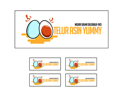 Detail Desain Stiker Telur Asin Nomer 28