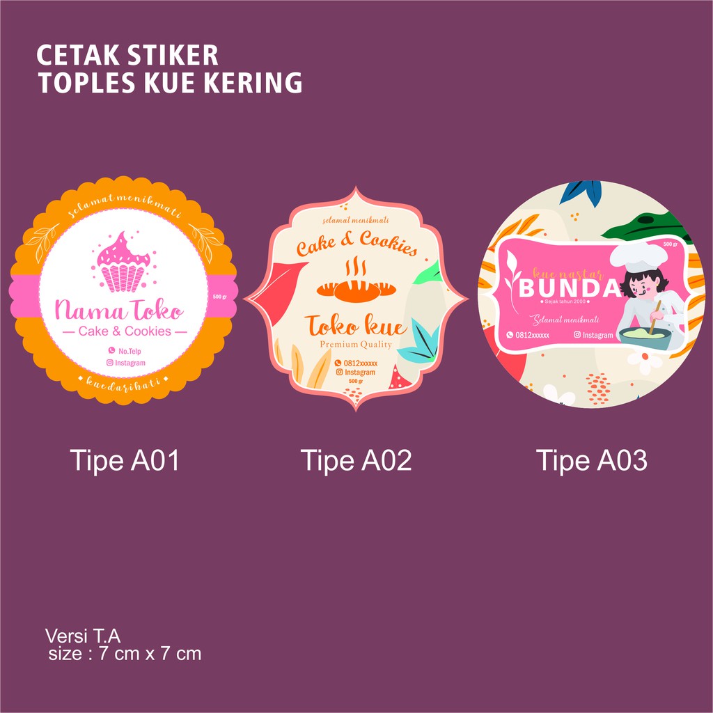 Detail Desain Stiker Toples Kue Nomer 19