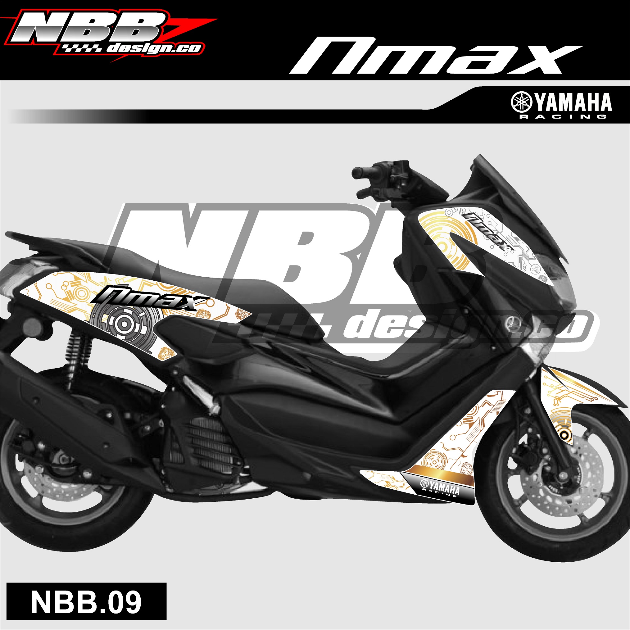 Detail Desain Striping Nmax Nomer 10