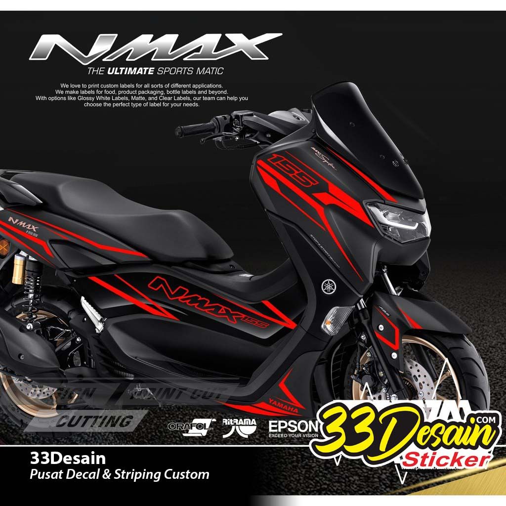 Detail Desain Striping Nmax Nomer 32