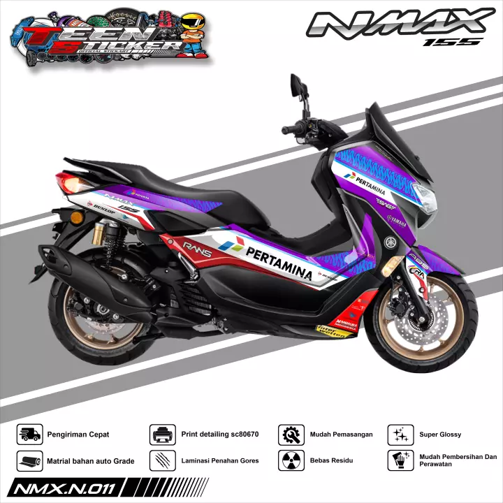 Detail Desain Striping Nmax Nomer 54