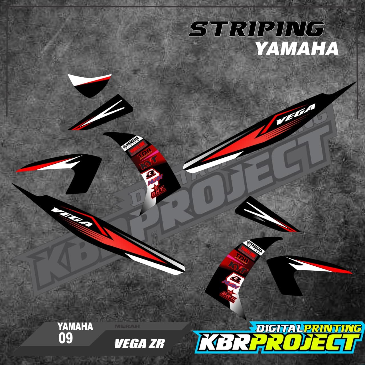 Desain Striping Vega Zr - KibrisPDR