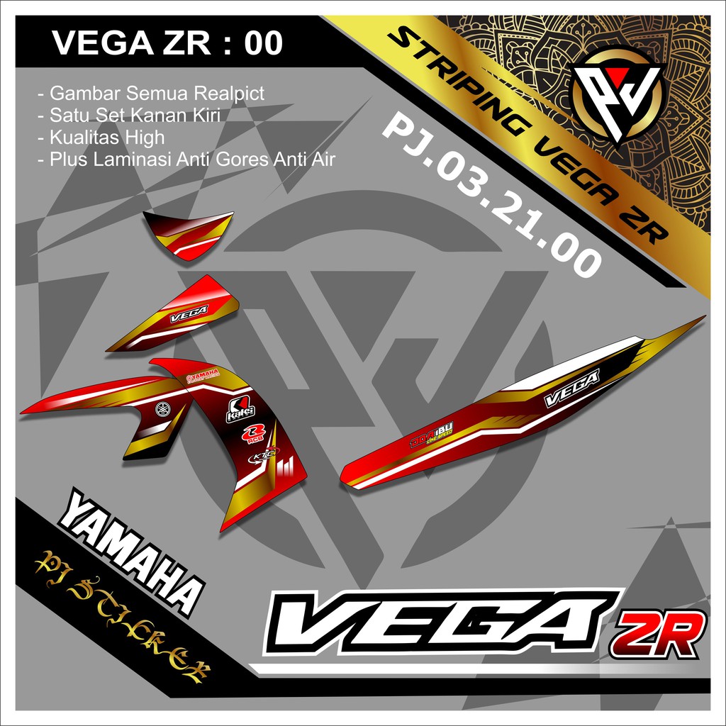 Detail Desain Striping Vega Zr Nomer 15