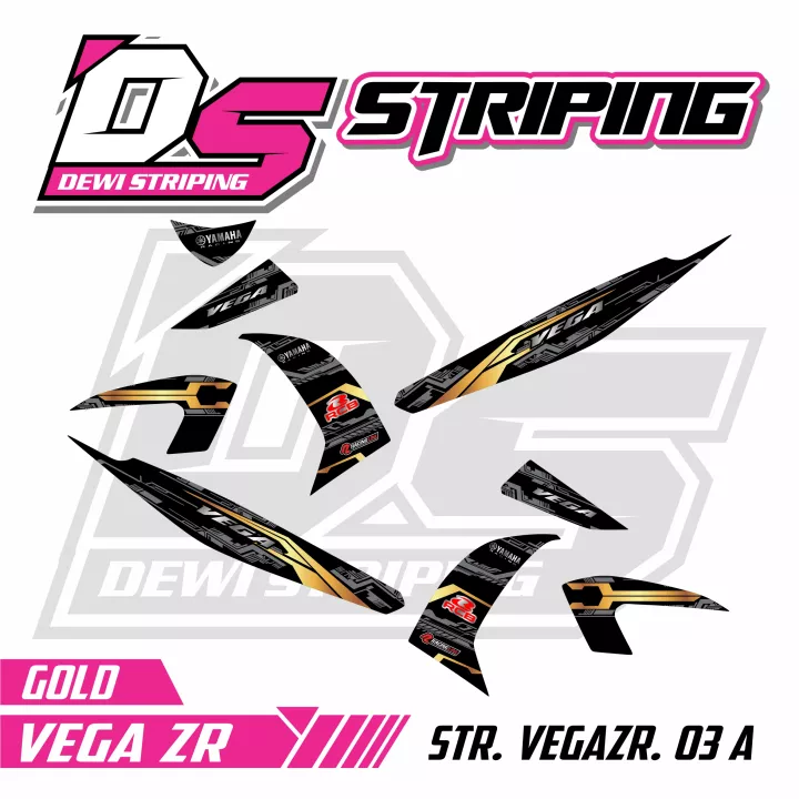 Detail Desain Striping Vega Zr Nomer 20
