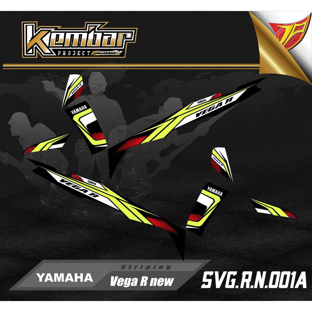 Detail Desain Striping Vega Zr Nomer 22