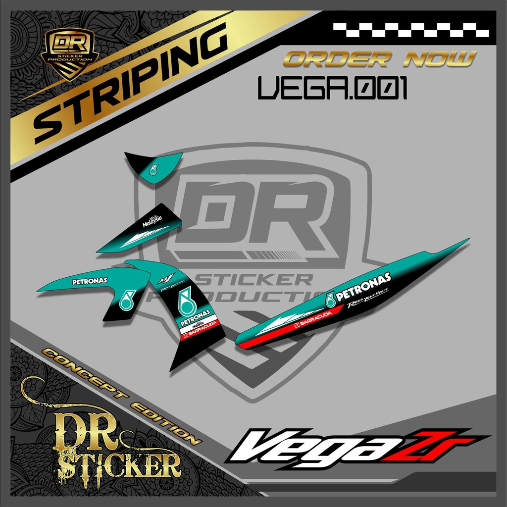 Detail Desain Striping Vega Zr Nomer 26