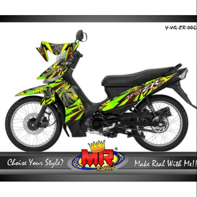 Detail Desain Striping Vega Zr Nomer 27